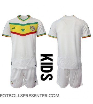 Senegal Hemmatröja Barn VM 2022 Kortärmad (+ korta byxor)